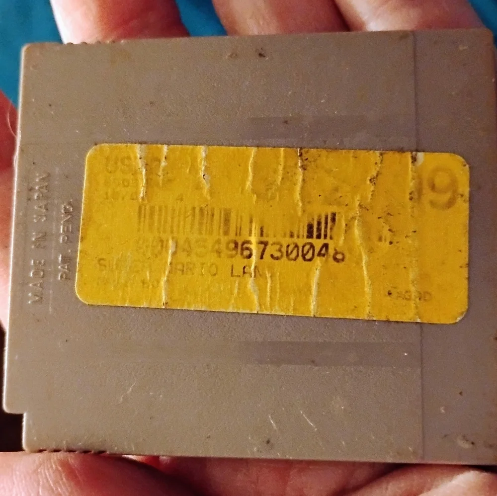Vintage Nintendo Game Boy Cartridge - Super Mario Land